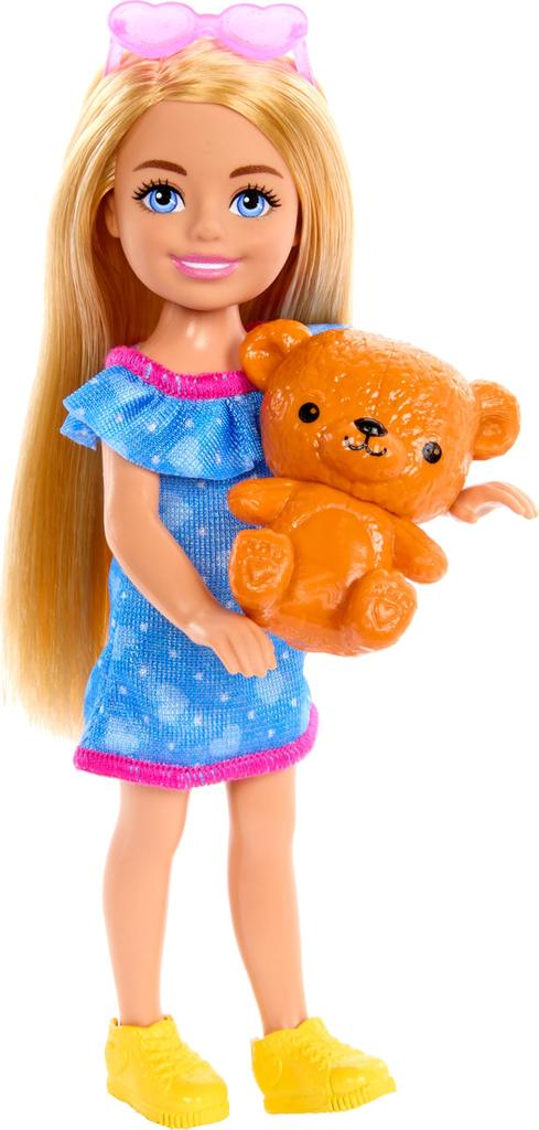 Sada panenek sester Barbie s oblečky a doplňky – Barbie, Skipper, Stacy, Chelsea