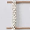 Macrame Toilet Paper Holder Towel Rack for Kitchen with 3pcs Wooden Sticks