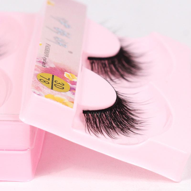 3D mehrschichtige falsche Wimpern: Simulierter Dicker, Vorne Lang & Hinten Kurz, Weiches Bühnen-Make-up - Europäischer & Amerikanischer Stil (78)