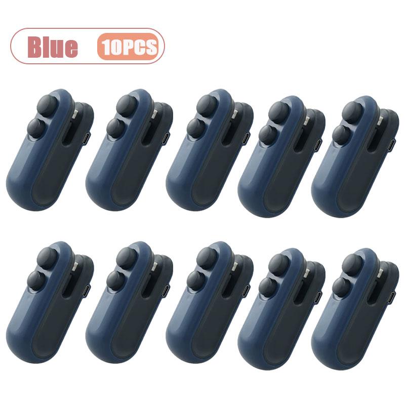 1-10PCS Snack Packaging Sealer USB Rechargeable Mini for Home Use Portable for Outdoor Camping Travel and Food Storage