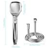 Supercharged Shower Head Set, Stainless Steel Material, Rainfall Function, Four Gear Adjustment