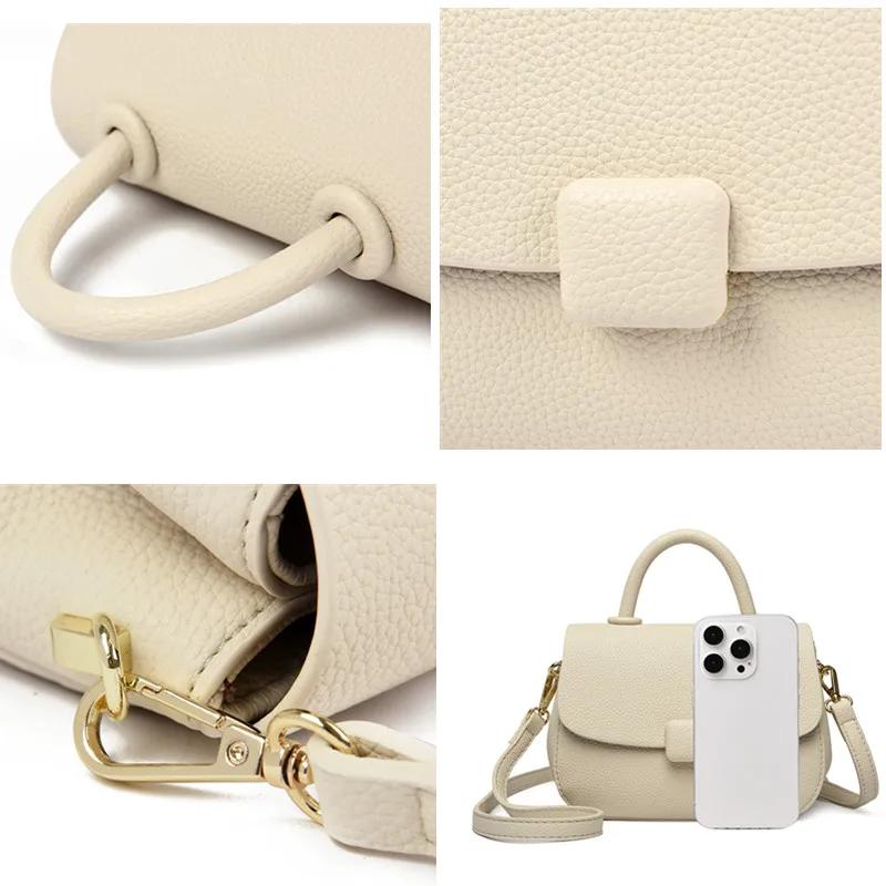 Новая сумка через плечо с пряжкой-присоской — фото 6