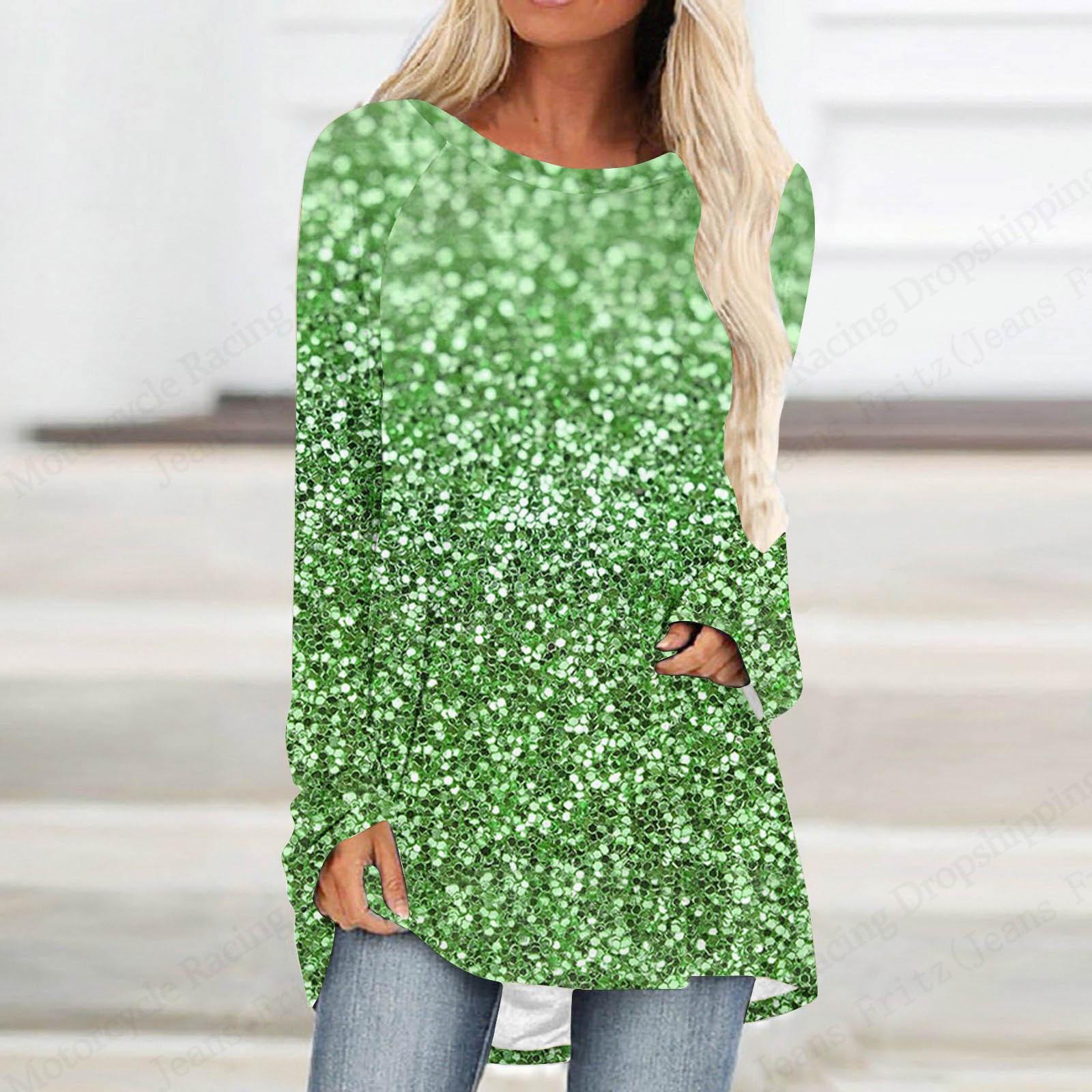 

Женская футболка с золотым узором и 3D-принтом, женская мода, большие размеры, повседневные топы с длинным рукавом, футболки, футболка, винтажная, свободная, уличная 6XL