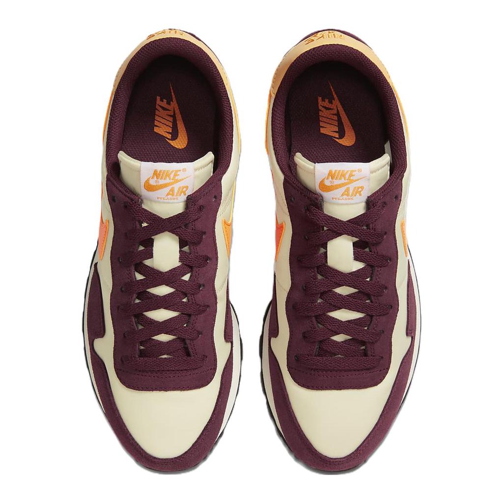 Nike Air Pegasus 83 Night Maroon Bright Orange Sneakers  FN3692-181