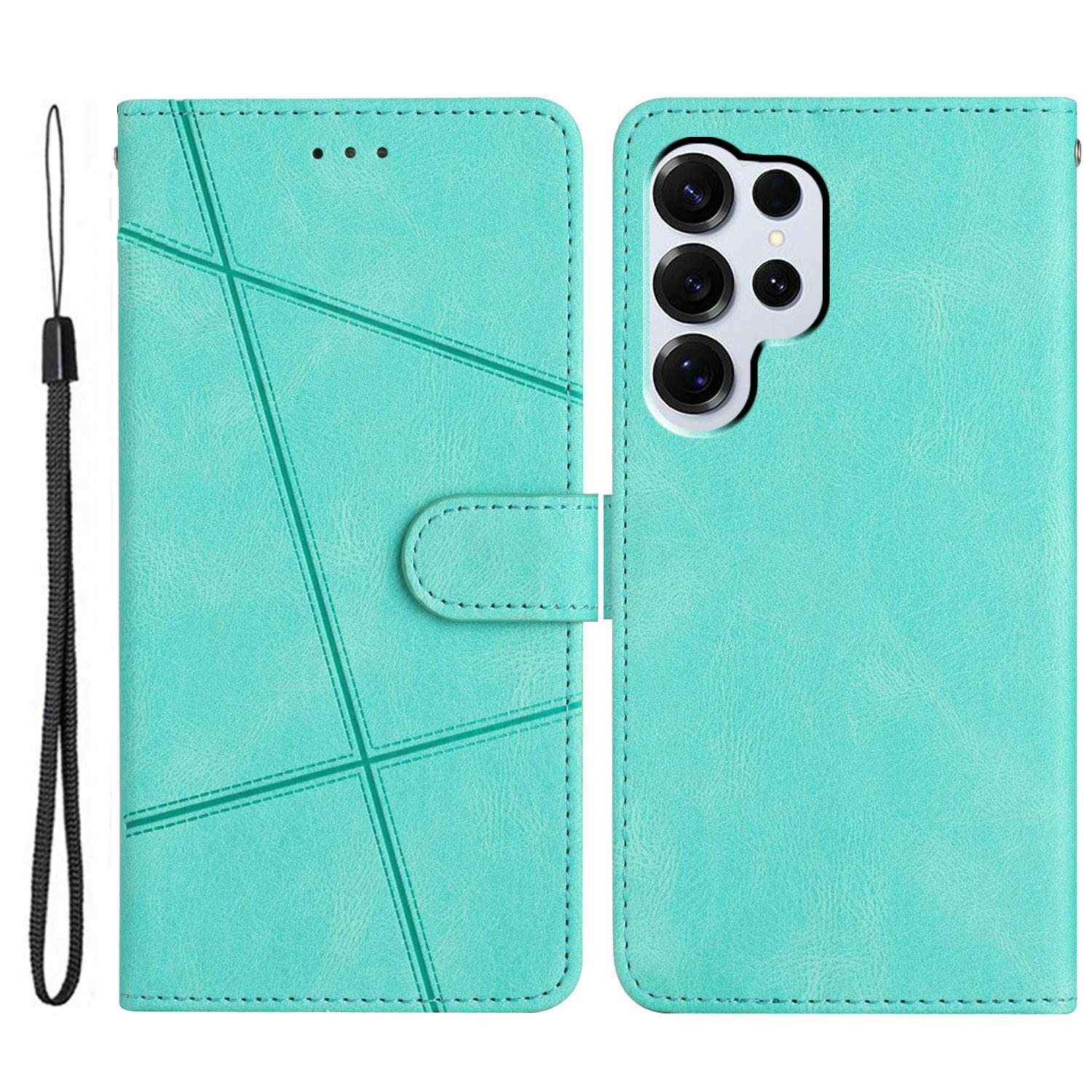 

For Samsung Galaxy S26 Ultra Case Crazy Horse Texture PU Leather Wallet Stand Phone Cover