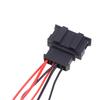 2Pcs Car Speaker Wire Harness Adaptor Vehicle For Golf For Seat For Vw Passat