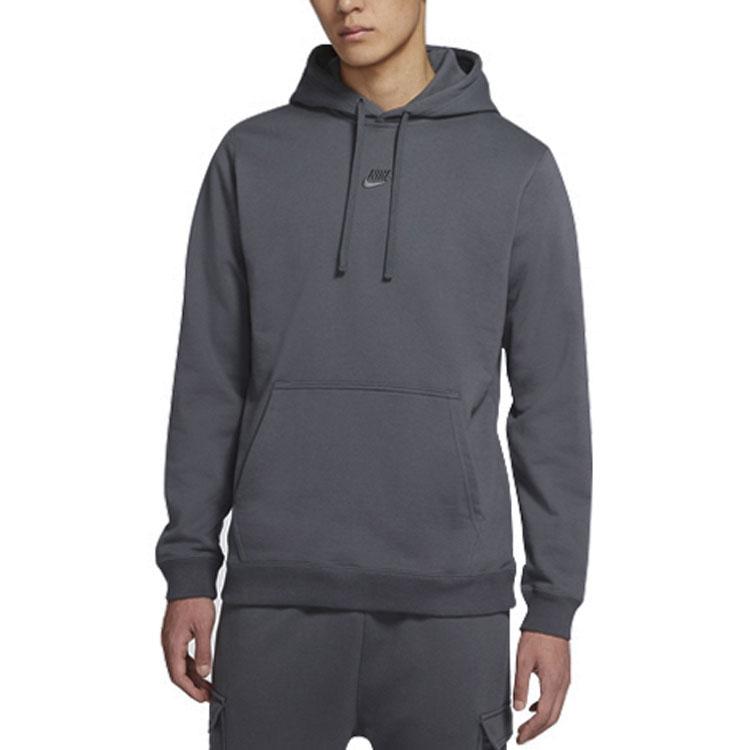 Nike Sweatshirts Men's Gray Hooded Moderate Regular DH4350-022