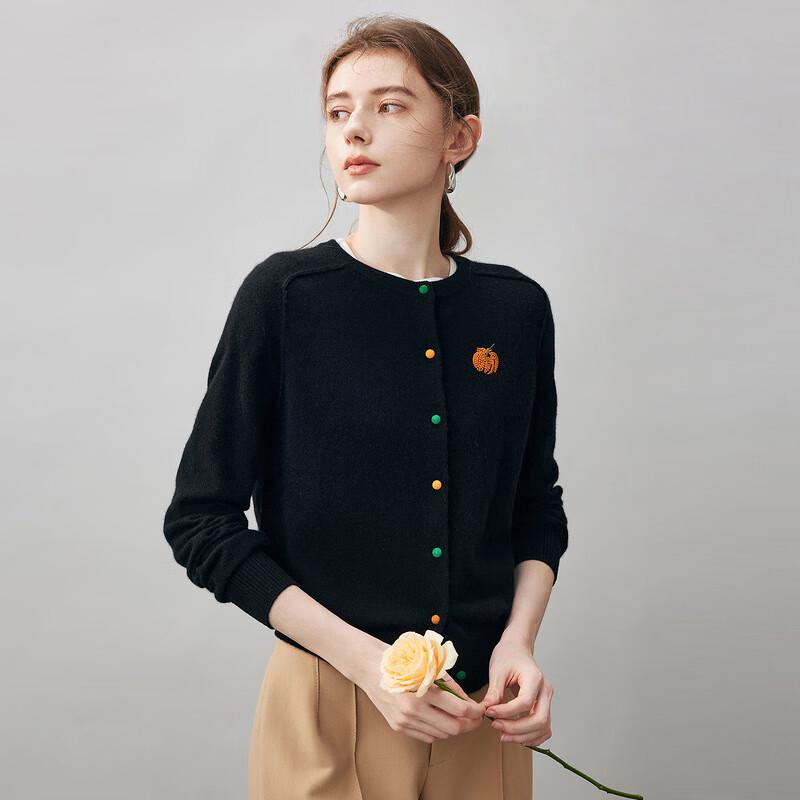 Commomboca Women's Cashmere Knit Cardigan