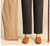 Velvet Straight-Leg Pants for Women - Winter and Spring Fashion for Elderly & Middle-Aged