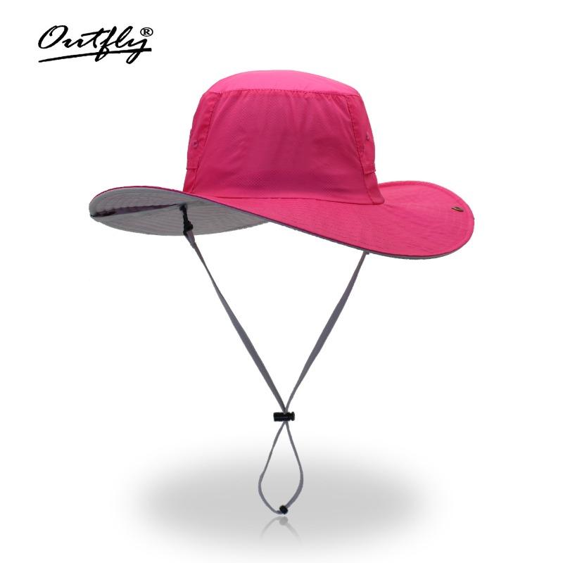 Light and Breathable Quick-drying Sun Hat Spring and Summer New Outdoor Sports Beach Sun Protection Hat Women's Bucket Hat