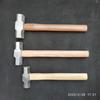 Polished Iron Hammer with Wooden Handle (Two-Pack: 4P, 6P, 8P)