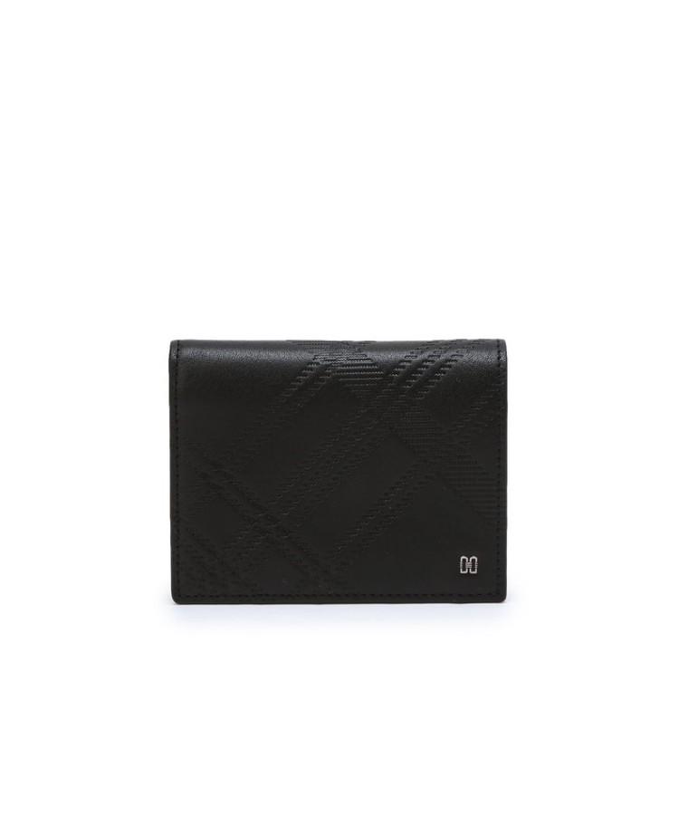 Daks Men'S Accessories Brown Cowhide Check Embossed_Dbho6E055Bk