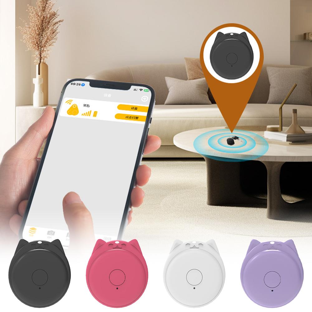 Mini GPS Locator Tracker Air Tag Tracking Anti-Lost Device Locator Tracer For Pet Dog Cat Kids Car Wallet Key Collar Accessories
