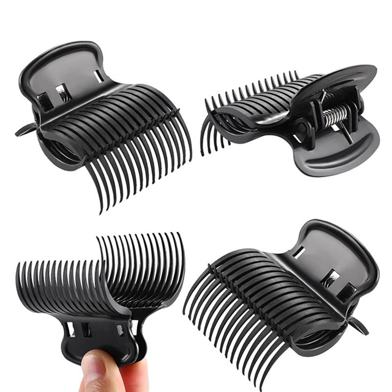1/12Pcs Hot Roller Hair Clips Hair Dye Perm Insulation Clips Hair Curler Claw Clamps For Women Salon Hairdressing Tool