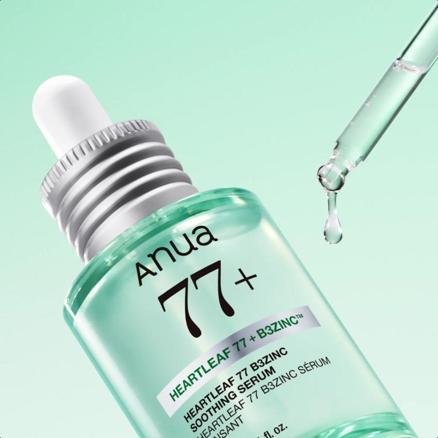 Anua Heartleaf 77 B3Zinc Soothing Serum 30ml Double Pack
