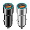 12-24V Car Charger Fast Charging PD30W+QC22.5W Car USB Type C Charger Lighter For Xiaomi IPhone D3Z9