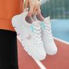 Joni Danlai women's shoes sneakers spring and autumn new casual shoes leather surface waterproof, lightweight and non-slip running shoes