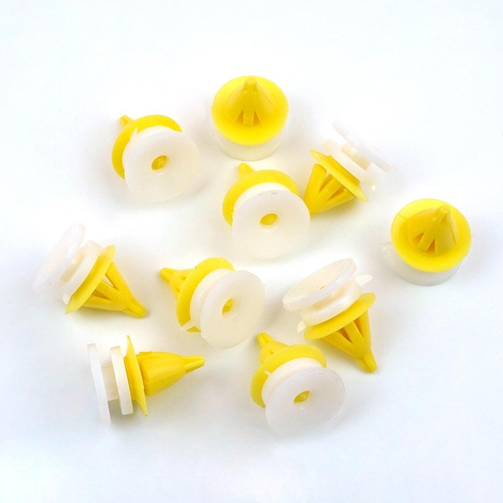 ESC Auto Parts ECF5032 10 Pieces Interior Door Trim Clips 7703077250 for Renault Made In Turkey Fast Shipping