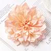 3Pcs Artificial Snowy Flower 11cm Silk Flower Head Home Decoration Wedding Decor DIY Bridal Chest Flower Party Accessories