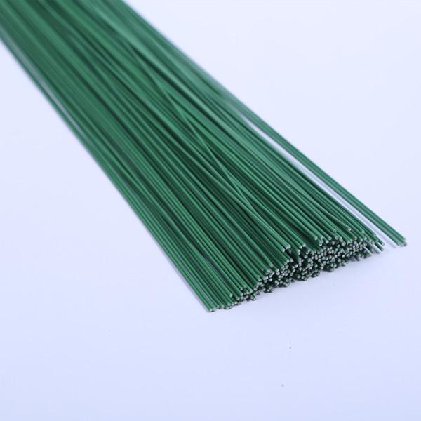 Plastic-Coated Floral Iron Wire for DIY Projects and Baking (Black, White, Green)