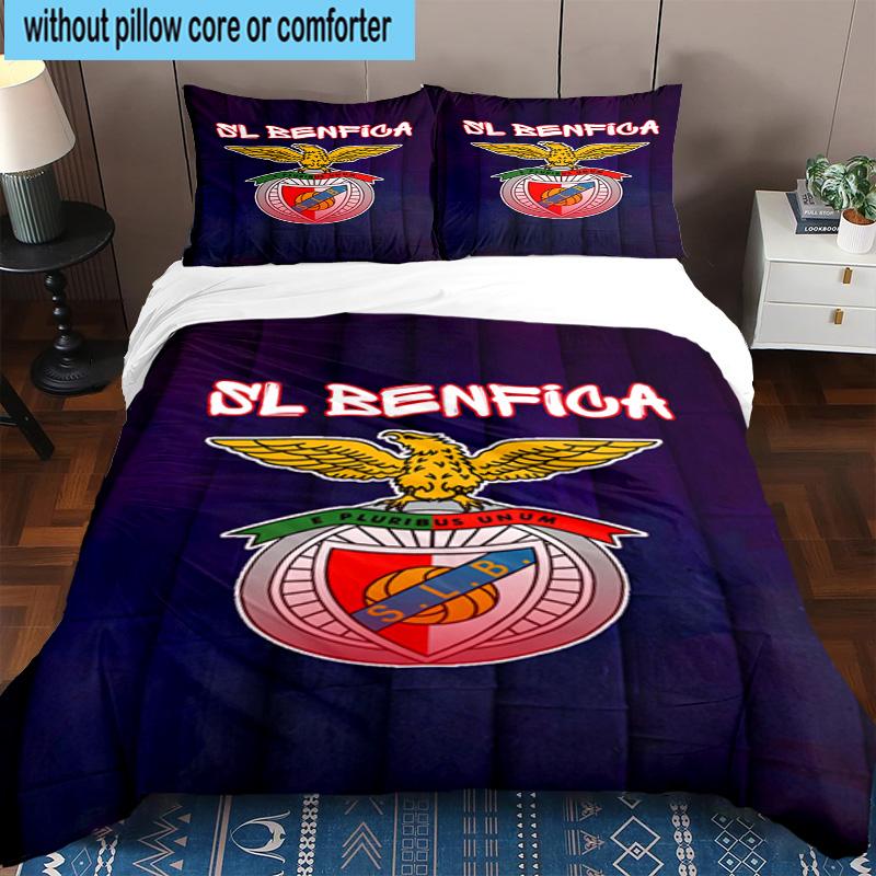 3PCS Football Club Eagle 3pcs Bedding,Including 3PCS Duvet Cover And 2pcs Pillowcases Perfect for Christmas,Ideal for Bedroom, Dormitory