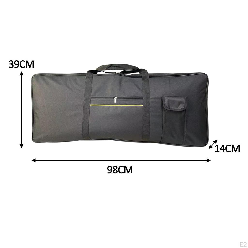 Electronic Keyboard Bag with Adjustable Straps for Easy Travel