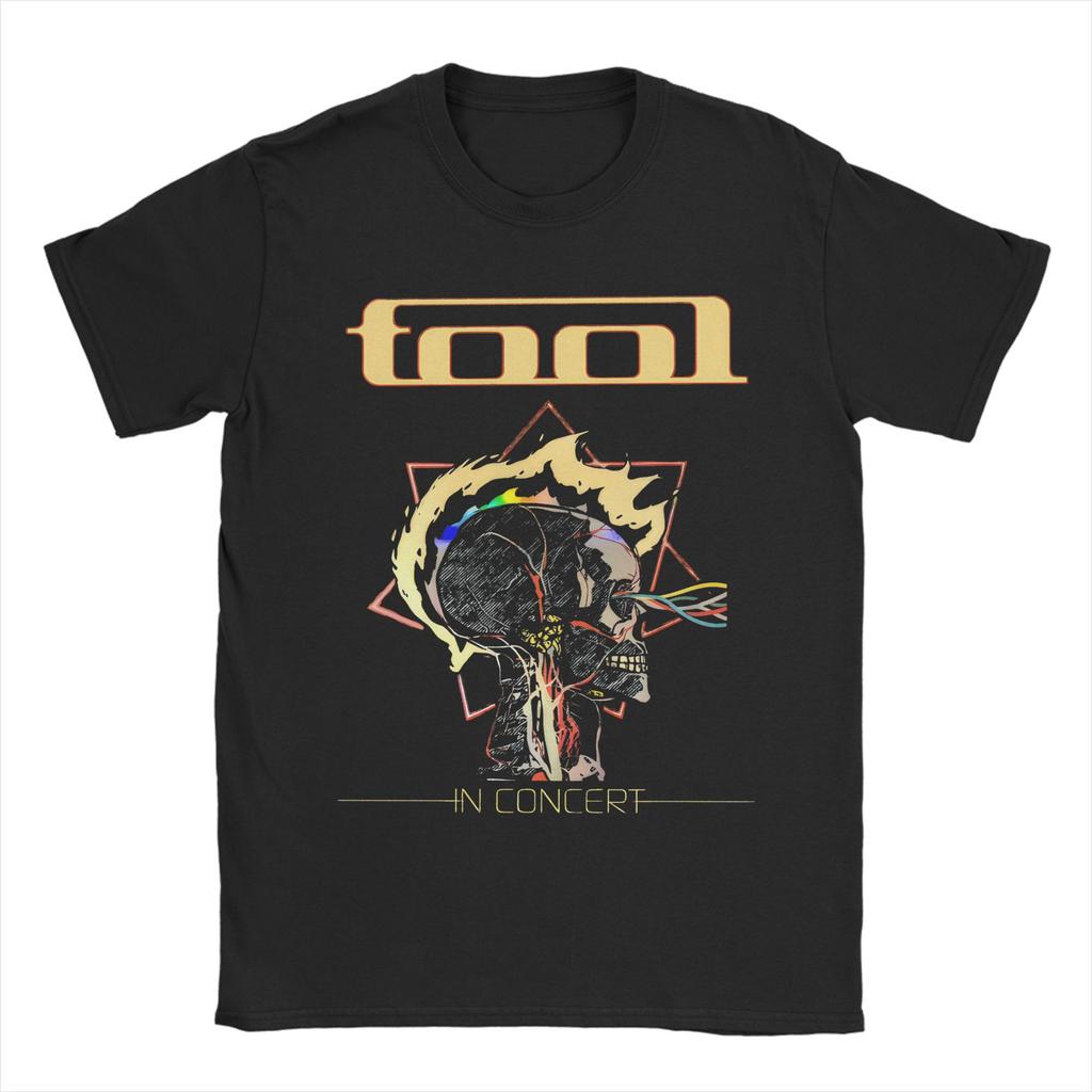 Funny Tool Band Logo T-Shirt For Men Women Cotton Short Sleeve Round Neck Summer Top Tee