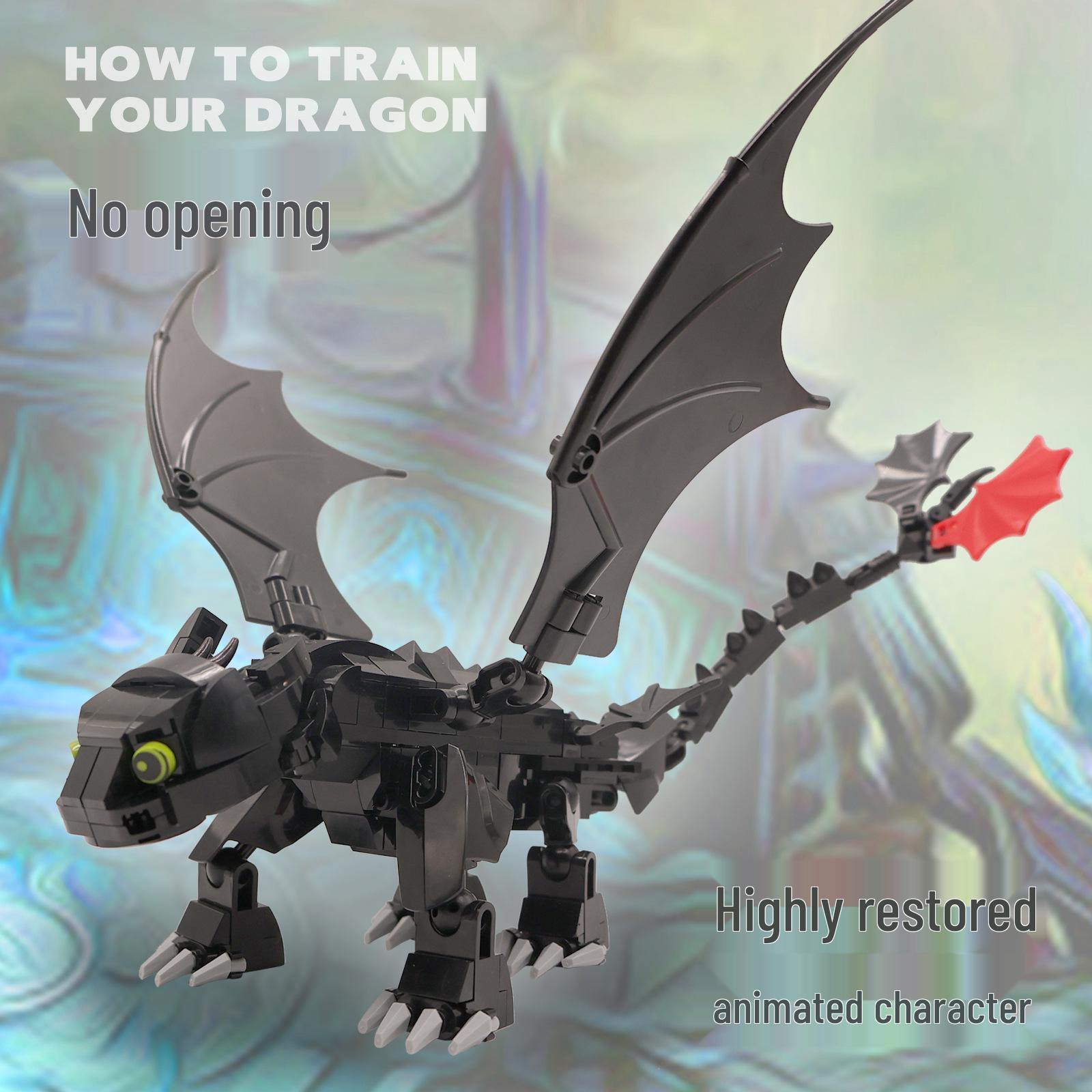 

Как приручить дракона - Белая Фурия, Ночная Фурия, Беззубик Динозавр Конструктор