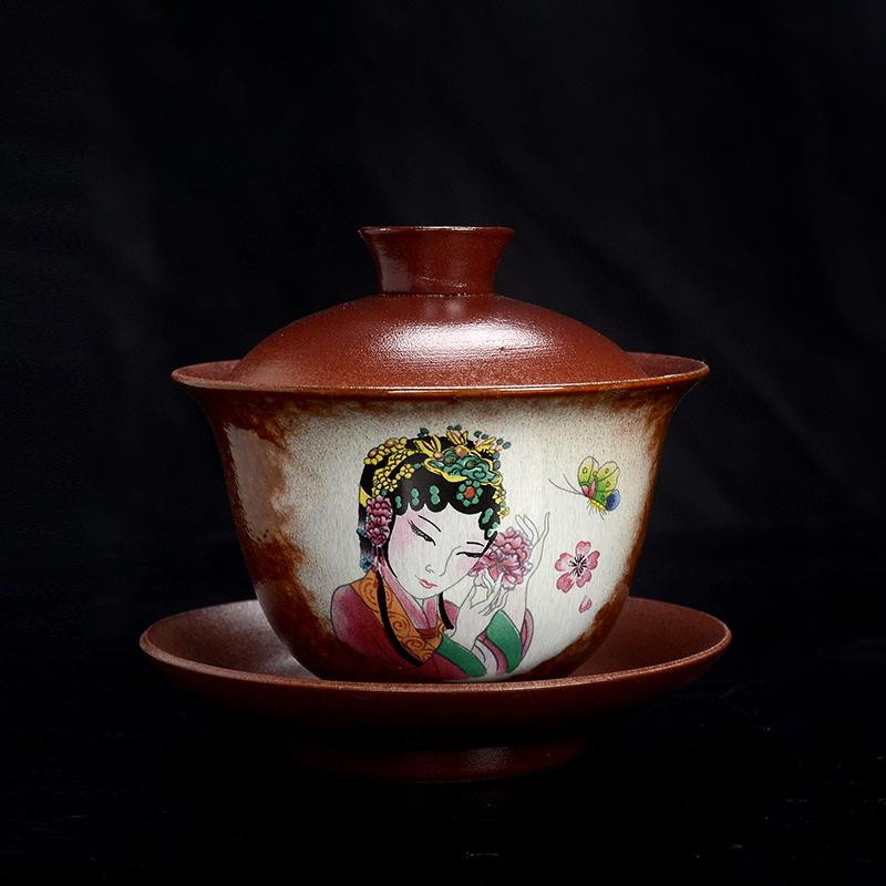 170cc Vintage Exquisite Keramik Teetassen Handbemalte Porzellan Meistertasse Traditionelle Benutzerdefinierte Teetasse Chinesisches Teezubehör