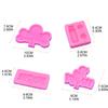 Silicone Chocolate Moulds Happy Birthday Shape Chocolate Candy Molds Baking Tools Non-stick Silicone Material for Baking