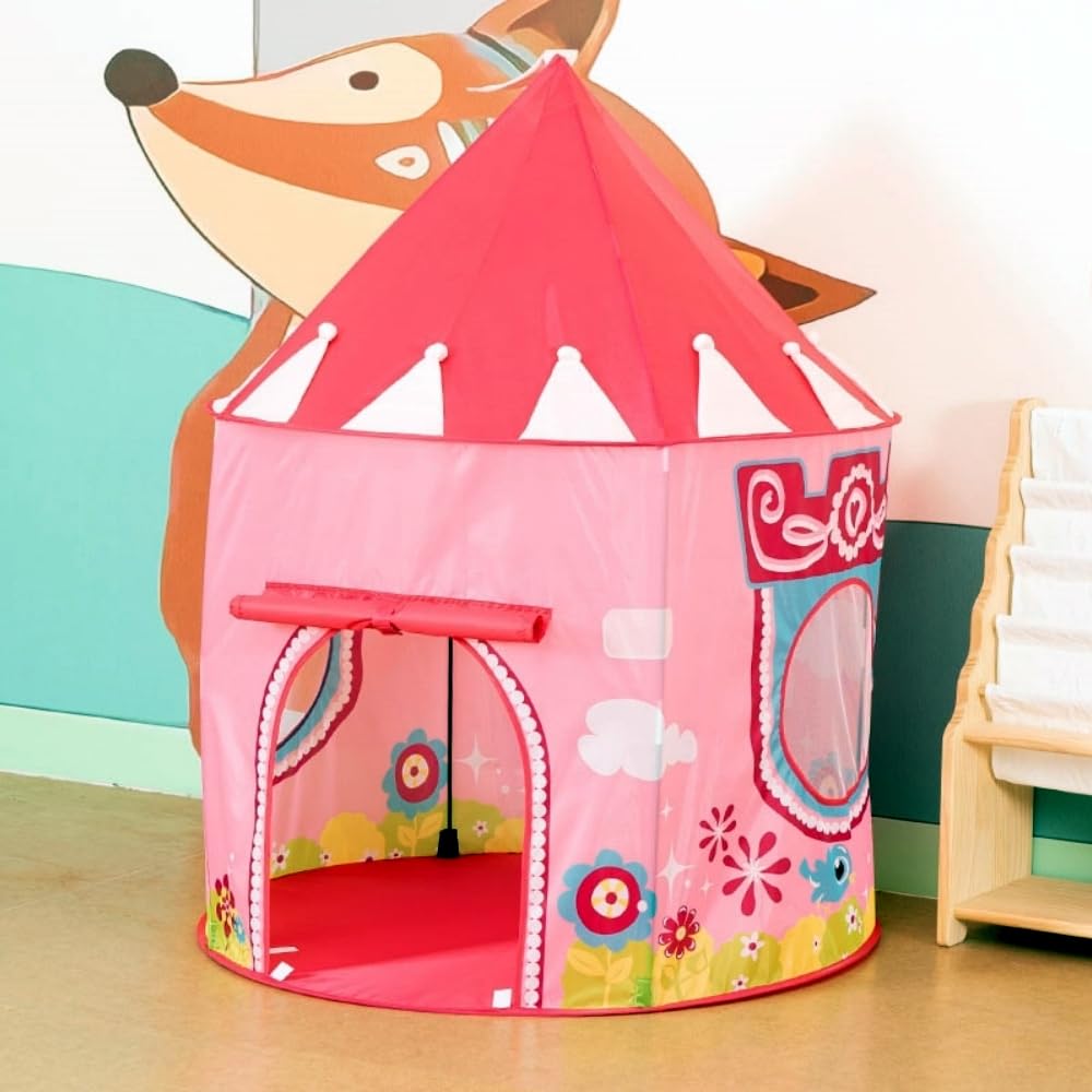 BeneBomo Kids Tent Kids Tent Tent House Tent Children Indoor Toy Sleeping Tent Girls Educational Toy Tent Foldable Secret Base Princess Gift Birthday