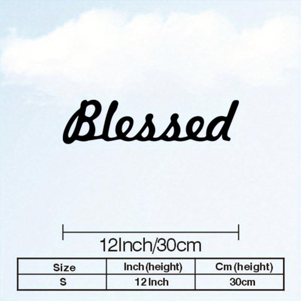 Vintage Svaté Kovové Nástěnné Umění Železná Dekorace Odolná Vůči Počasí Inspirativní Dárek