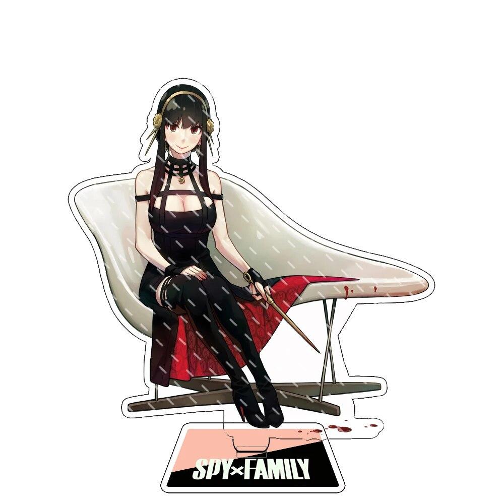 Anime Spy X Family Figure Cosplay Acrylic Stand Twilight Loid Forger Yor Forger Anya Forger Model Plate Collection Props Gifts
