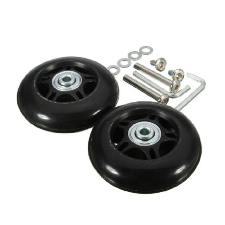 Suitcase Roller Casters Heavy Duty Wheel SilentWheel Flexible Swivel Wheel