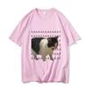 Sei kein Verlierer, spiel weiter Meme T-Shirt Herrenmode Hip-Hop T-Shirt Lässig Baumwolle Kurzarm Übergroße T-Shirts Unisex