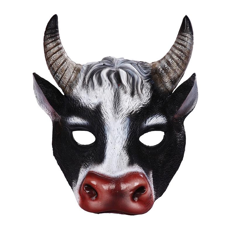 Halloween Animal Mask Collection PU Foam Realistic Animal Mask Carnival Masquerade Party Game Cosplay Props Costume Accessories
