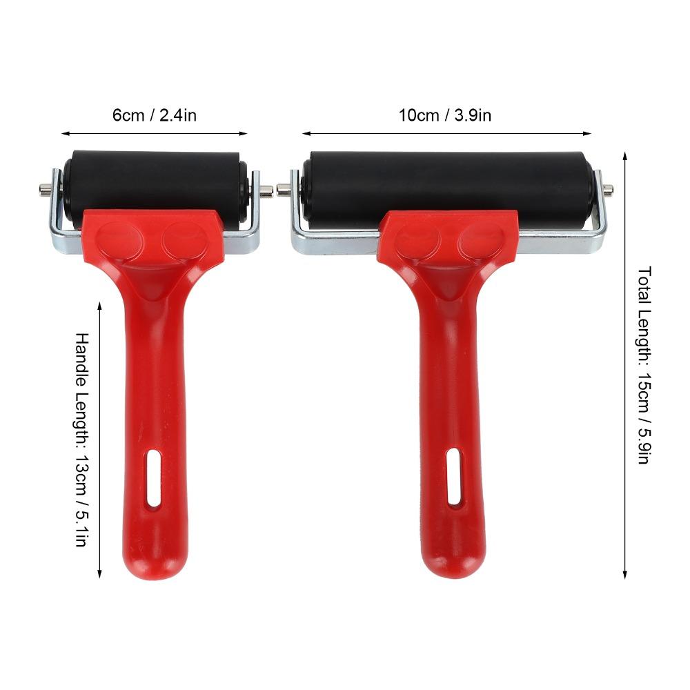 2pcs 6cm 10cm Size crystal art Roller Non-Slip Surface Pressure Roller Tool crystal art Art