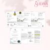 Sudiva Menstruationsschmerzlinderung, anbringbarer Kompressor, Wärmekissen, warmes Wärmepflaster, 1 Packung, 10 Packungen