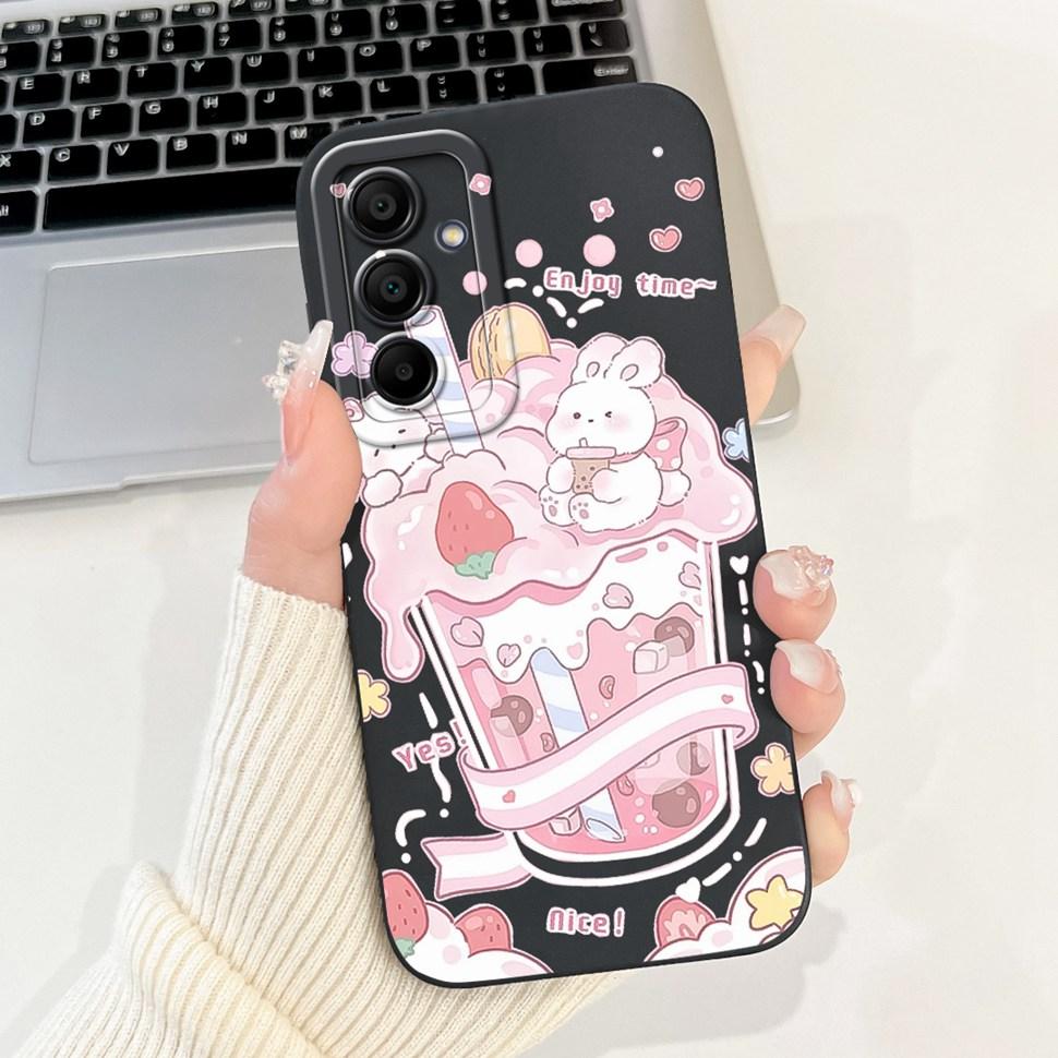For Samsung A16 5G Case SM-A166B Cute Panda Bear Cartoon Back Cover Phone Cases For Samsung Galaxy A16 A15 5G Soft Fundas