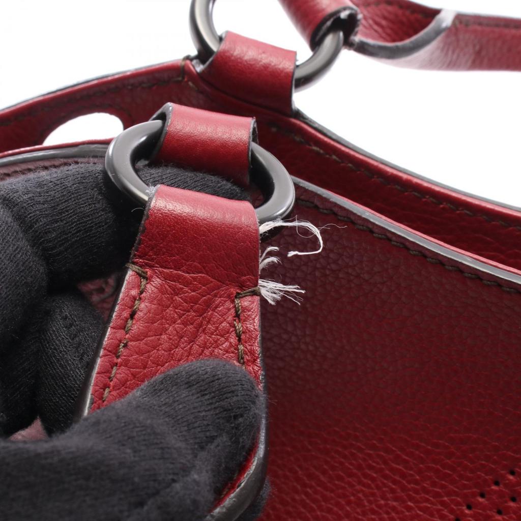 Used CARTIER Marcello de Cartier SM Handbag leather Bordeaux Used Women