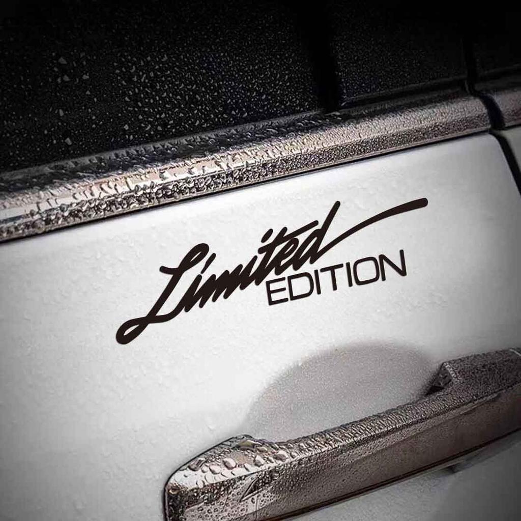 Creative Text Limited Edition Personalized Car Sticker Creative&funny Stickers for Cartoon Fans&lover,high Quality for Car Truck