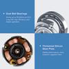 Gdstime 12032 DC 12V 4Pin FG PWM Function Double Ball Bearing 120mm 120x120x32mm 12cm Centrifugal Turbine Cooling Blower Fan