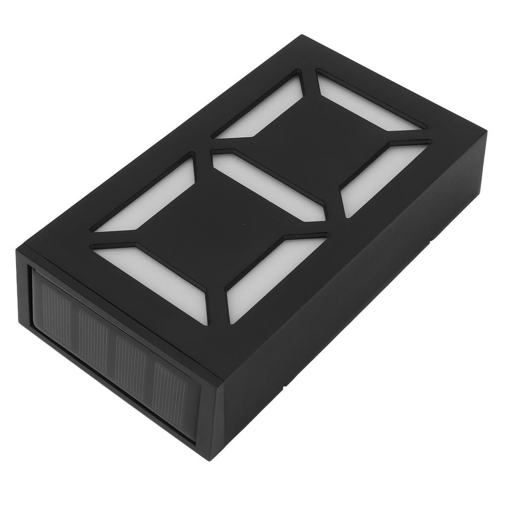 LED Solar House Number Lights Numbers DIY Digital Solar Sign Lamp for Home Yard Street with 2 Color