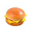 Non-slip Hamburger Coaster Set Creative Reusable Burger Cup Mat Heat-resistant Ornament Hamburger Drinks Pads Kitchen Use
