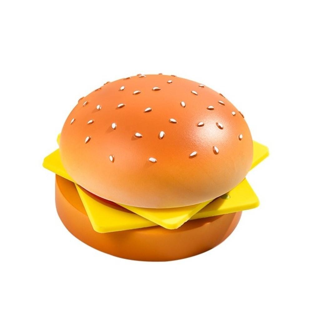 Non-slip Hamburger Coaster Set Creative Reusable Burger Cup Mat Heat-resistant Ornament Hamburger Drinks Pads Kitchen Use