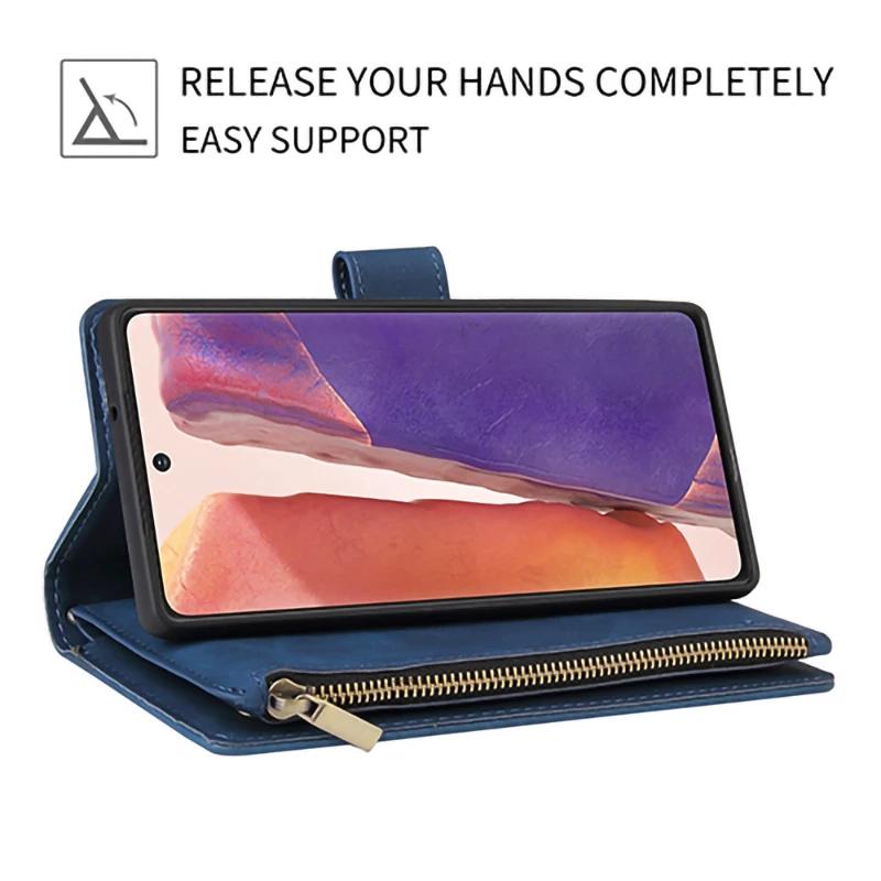 Zipper Leather Case For Samsung Galaxy A16 A26 A36 A56 A06 A15 A25 A35 A55 A05S A14 A34 A54 A13 A33 A53 Flip Wallet Phone Cover