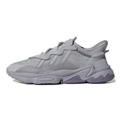Originals Ozweego Woven Klassische Dämpfung Rutschfest Langlebig Low-Top Lifestyle-Sneaker Unisex-Sneaker Grau Lila GY1027