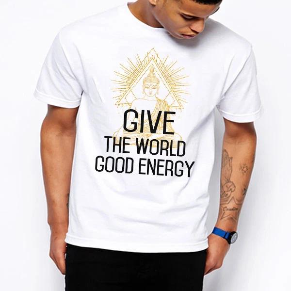 Yoga T-Shirt Zen Meditation Hinduism Indian Chakra Spiritual Buddha Namaste VIII L