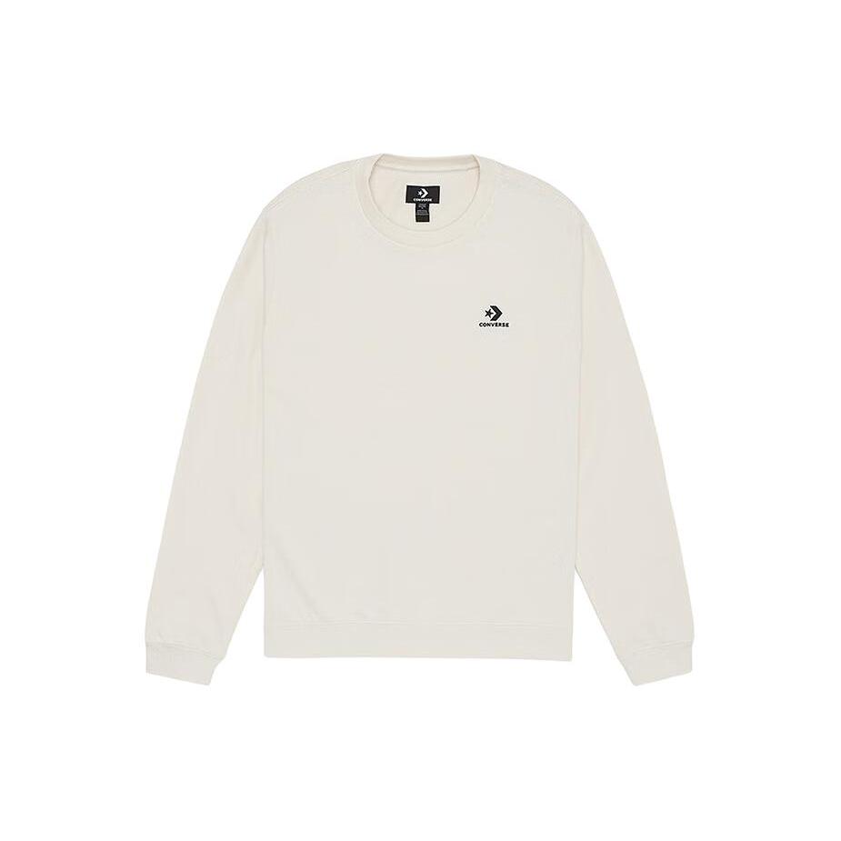 

New Converse Sweatshirt Men s White 10023861-A09 S