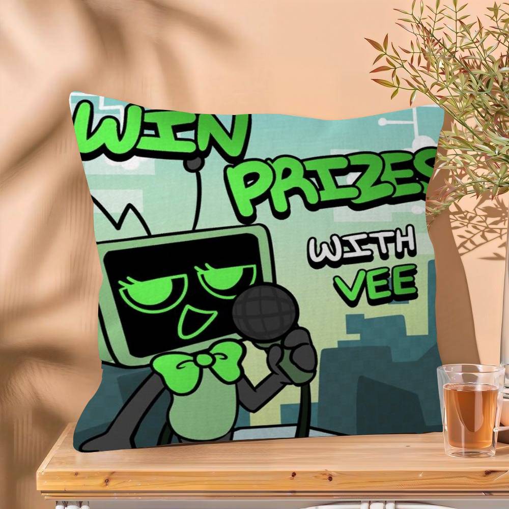 Game DDandys World Pillow Gift Home Office Decoration Bedroom Sofa Car Cushion Cover Case X